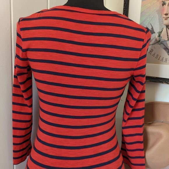 Armani Exchange XS Dress Preppy Parisian Nautical Old Money Nautical Sailor Chic - Picture 8 of 10